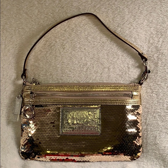 COACH poppy wristlet - Picture 4 of 7